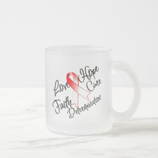 Taza De Cristal Esmerilado Síndromes Mielodisplásicos Amor La Determinación D