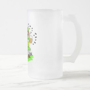 Taza De Cristal Esmerilado Singing Leprechauns Mug