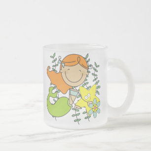 Taza De Cristal Esmerilado Sirena del Redhead
