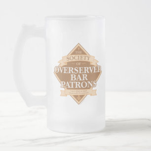 Taza De Cristal Esmerilado Sociedad de Abogados Superados