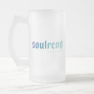 Taza De Cristal Esmerilado Soulrend Skull Stein