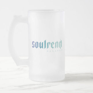 Taza De Cristal Esmerilado Soulrend Skull Stein