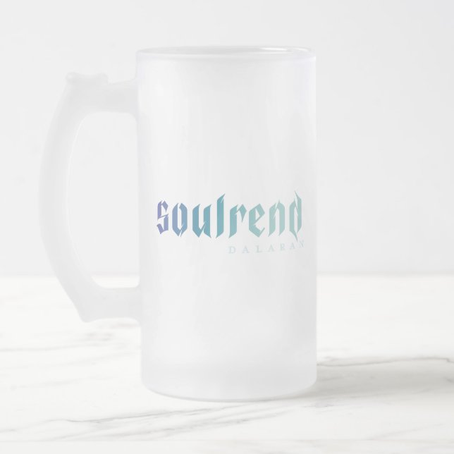 Taza De Cristal Esmerilado Soulrend Skull Stein (Izquierda)