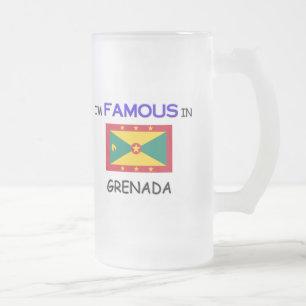 Taza De Cristal Esmerilado Soy famoso en GRENADA