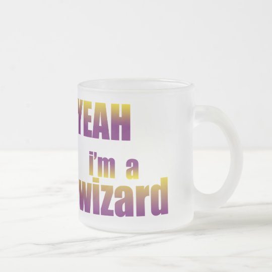 Taza De Cristal Esmerilado Soy sí mago