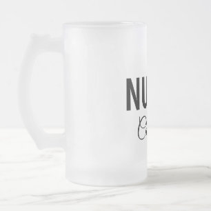 Taza De Cristal Esmerilado Soy un experto médico de enfermería añada su nombr