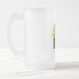 Taza De Cristal Esmerilado Spooky Halloween