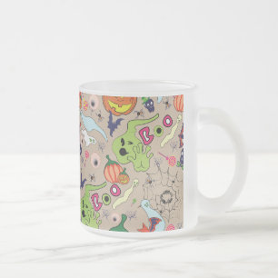 Taza De Cristal Esmerilado Spooky Halloween Collection
