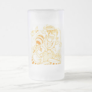 Taza De Cristal Esmerilado Sr. Bongo Mug