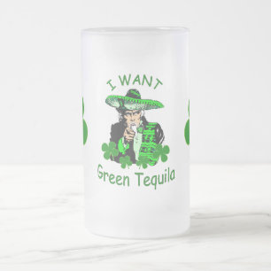 Taza De Cristal Esmerilado St, Patrick's Day Tio Sammy Mug