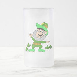 Taza De Cristal Esmerilado St. Patricks Personalizado 16oz Frosted Mug