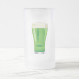 Taza De Cristal Esmerilado St. Patricks Personalizado 16oz Frosted Mug