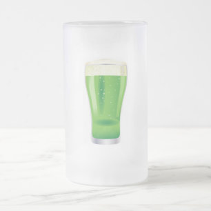 Taza De Cristal Esmerilado St. Patricks Personalizado 16oz Frosted Mug