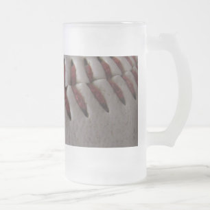 Taza De Cristal Esmerilado Stitks de béisbol