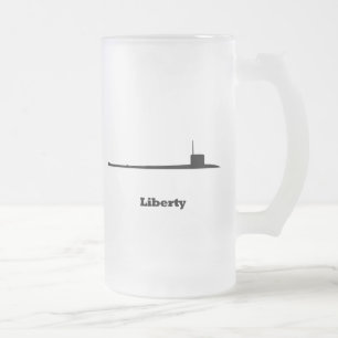 Taza De Cristal Esmerilado Sub-libertad