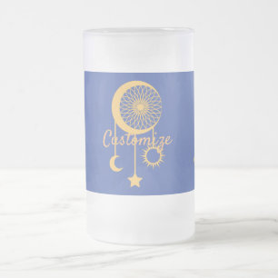Taza De Cristal Esmerilado Sueño bohemio Catcher Thunder_Cove