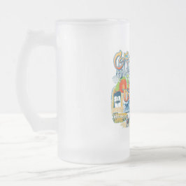 Taza De Cristal Esmerilado Sueño de California