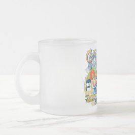 Taza De Cristal Esmerilado Sueño de California