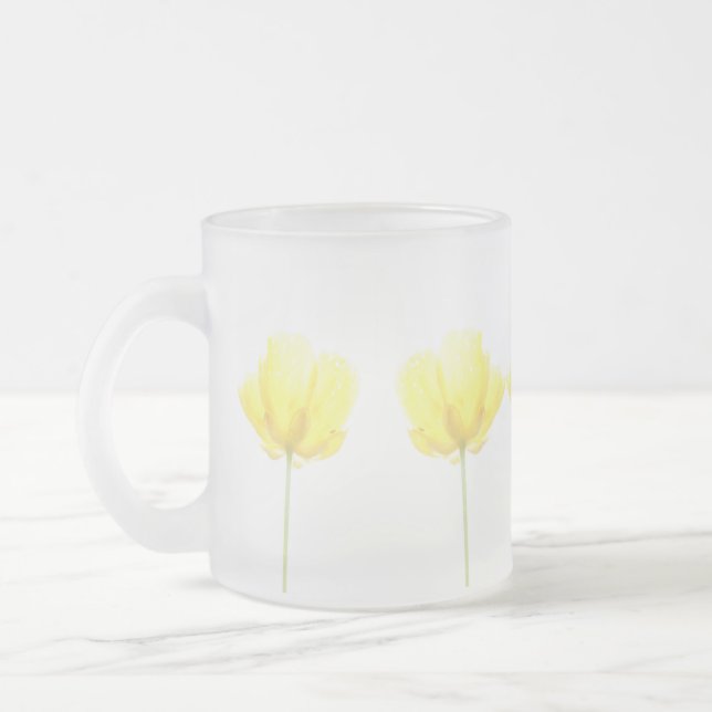 Taza De Cristal Esmerilado Sun Drenched (Izquierda)