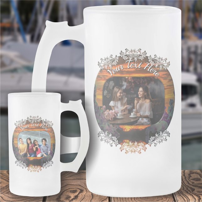 Taza De Cristal Esmerilado Sunset Marina Friends 2584 (Subido por el creador)