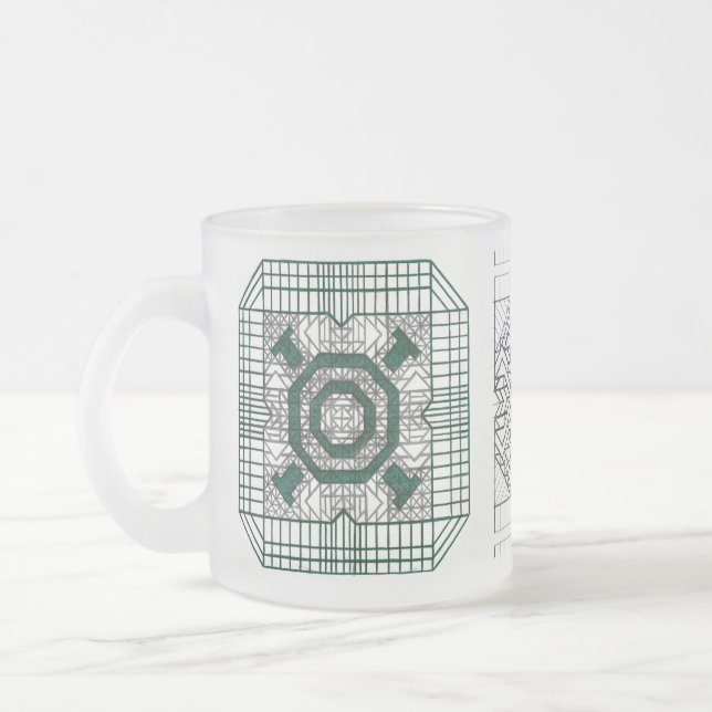 Taza De Cristal Esmerilado Superprocesador mecatrónico (Izquierda)