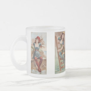 Taza De Cristal Esmerilado Surf Beauties Mug