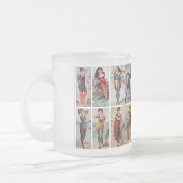 Taza De Cristal Esmerilado Surf Beauties of 1889