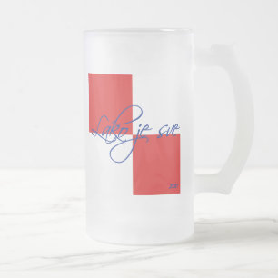Taza De Cristal Esmerilado Sve del je de Lako