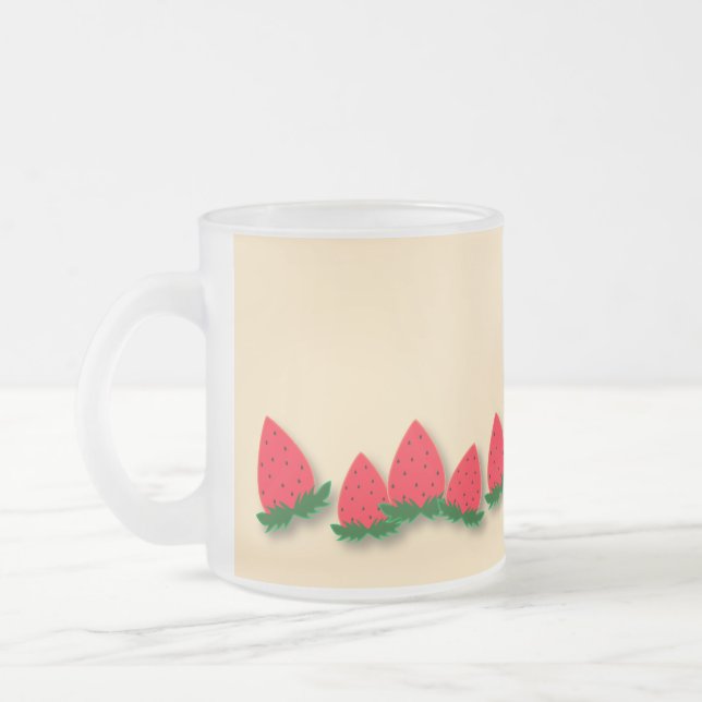 Taza De Cristal Esmerilado Sweet Mug (Izquierda)