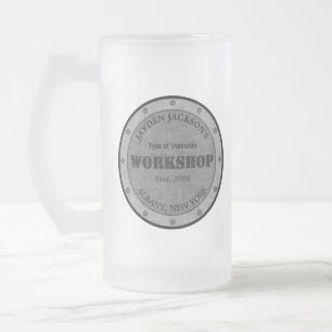 Taza De Cristal Esmerilado Taller de tienda de efecto texturizado Cobertizo C