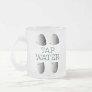 Taza De Cristal Esmerilado Tap Water Frosted Glass Coffee Mug