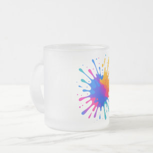 Taza De Cristal Esmerilado Taza de café de vidrio esmerilado