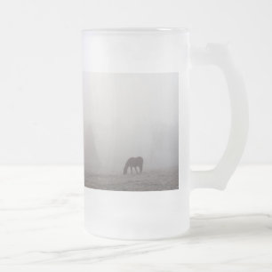 Taza De Cristal Esmerilado Taza de cerveza de vidrio esmerilado brumoso