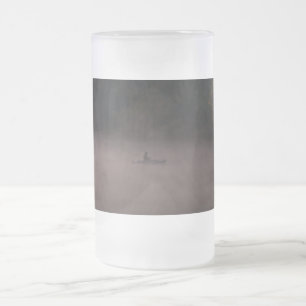 Taza De Cristal Esmerilado Taza de cerveza de vidrio esmerilado con niebla te