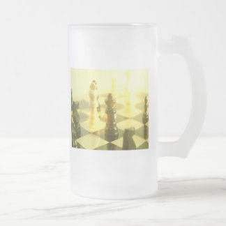 Taza De Cristal Esmerilado Taza de cerveza del vidrio esmerilado del tablero
