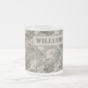 Taza De Cristal Esmerilado Taza de la taza de café del vidrio esmerilado del