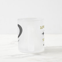 Taza de vidrio esmerilado ama a ti mismo eres el m