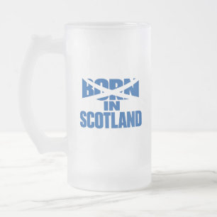 Taza De Cristal Esmerilado Taza De Vidrio Esmerilado Nacido En Escocia