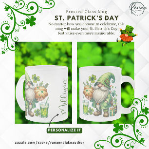 Taza De Cristal Esmerilado Taza de vidrio esmerilado personalizada para el Dí