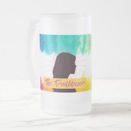 Taza De Cristal Esmerilado Taza de vidrio esmerilado Rebel Tribe™ “The Trailb