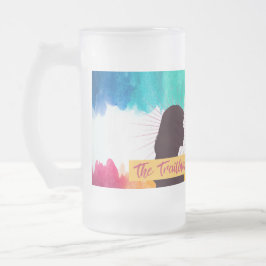 Taza De Cristal Esmerilado Taza de vidrio esmerilado Rebel Tribe™ “The Trailb