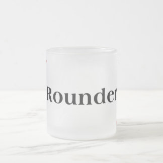 Taza De Cristal Esmerilado TAZA del PÓKER del vidrio esmerilado