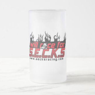 Taza De Cristal Esmerilado Taza del vidrio esmerilado