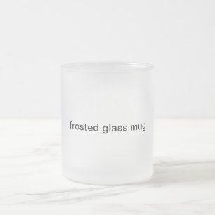 Taza De Cristal Esmerilado taza del vidrio esmerilado