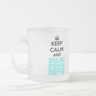 Taza De Cristal Esmerilado Taza del vidrio esmerilado