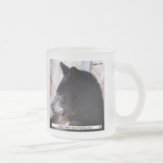 Taza De Cristal Esmerilado Taza del vidrio esmerilado de Ruggles