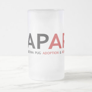 Taza De Cristal Esmerilado Taza helada logotipo del vidrio esmerilado de