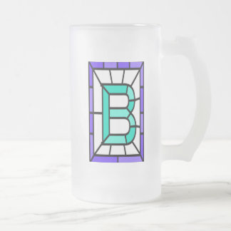 Taza De Cristal Esmerilado Taza, helado, personalizada