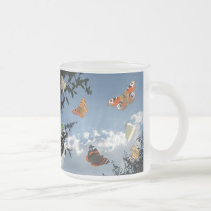 Taza De Cristal Esmerilado Taza holandesa del vidrio esmerilado de las