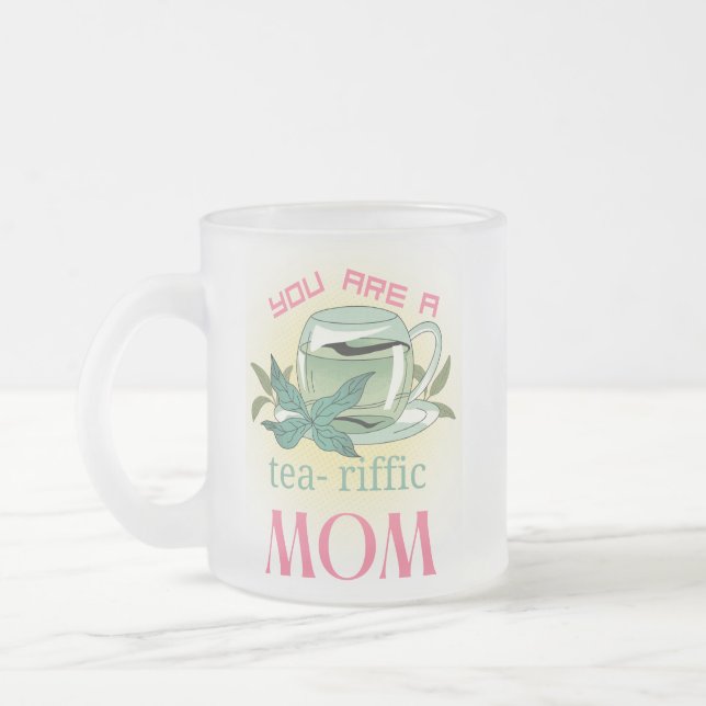 Taza De Cristal Esmerilado tazón, cumpleaños (Izquierda)